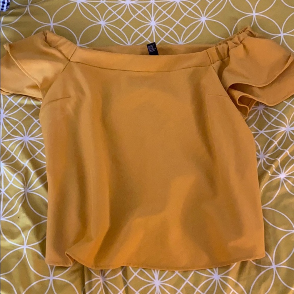 off the shoulders top